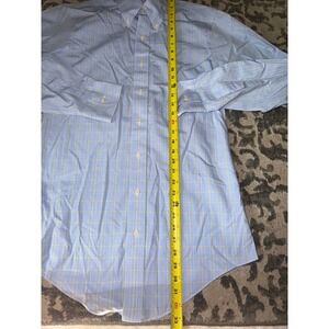 Brooks Brothers women's‎ long sleeve blue/yellow dress shirt size small?